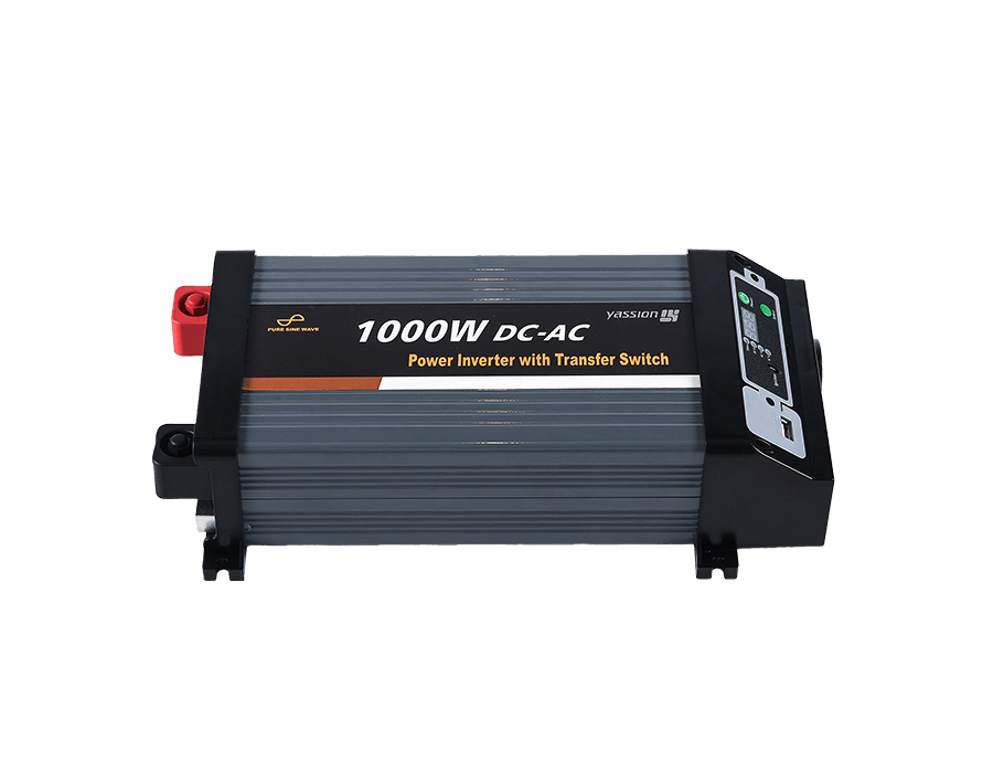 Inverter murni 1000W dengan transfer (layar yang dapat dilepas)