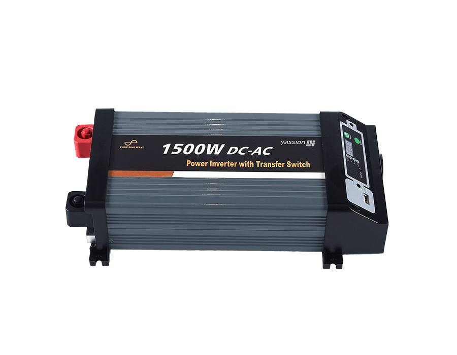 Inverter murni 1500W dengan transfer (layar yang dapat dilepas)