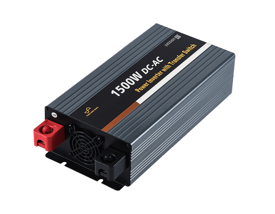 Inverter sinus murni 1500W dengan sakelar transfer