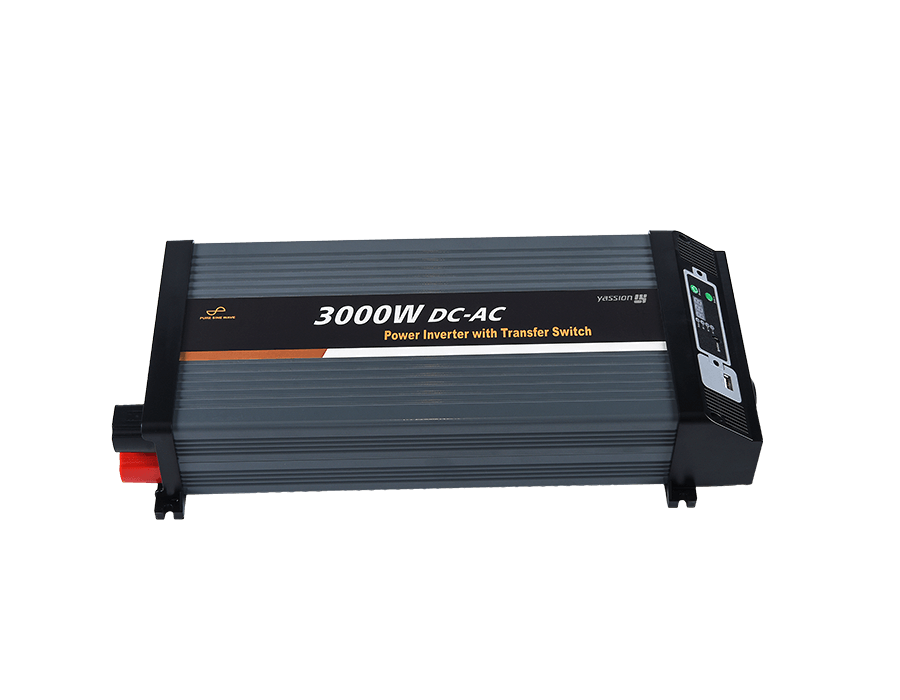 Inverter murni 3000W dengan transfer (layar yang dapat dilepas)