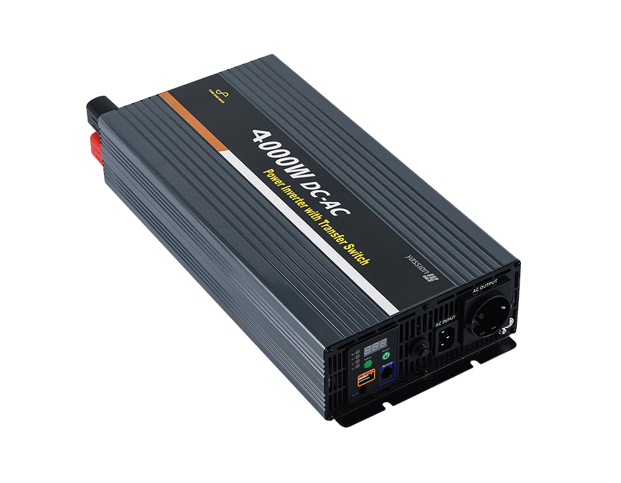 Inverter sinus murni 4000W dengan sakelar transfer