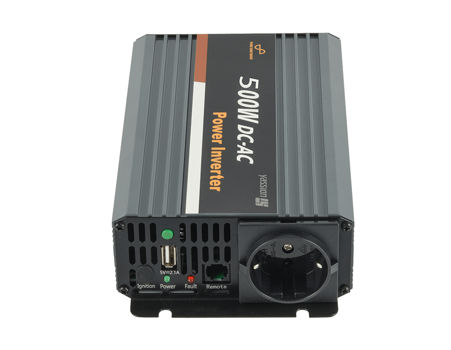 Inverter steker mobil gelombang sinus murni 500W